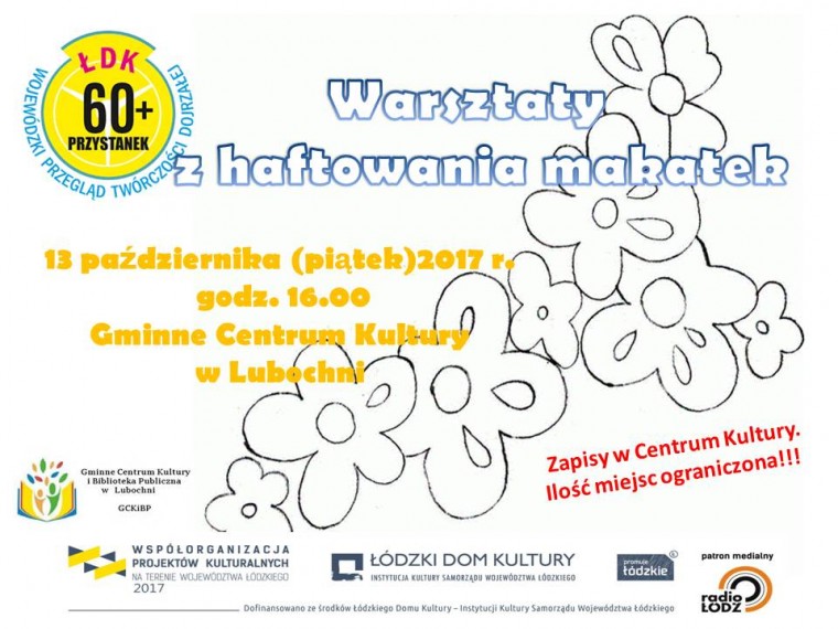 Warsztaty z haftowania makatek