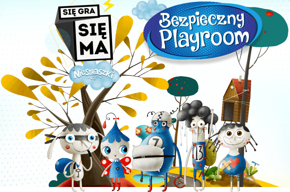 bezpieczny playroom graphic